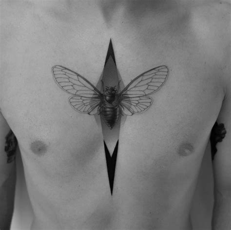 A Cicada By Pawel Indulski Tattoos For Guys Tattoos Cicada Tattoo