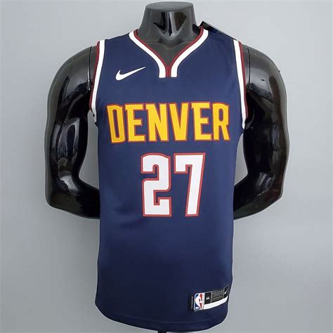 Regata Basquete Nba Denver Nuggets Murray Azul Escuro Edi O Jogador