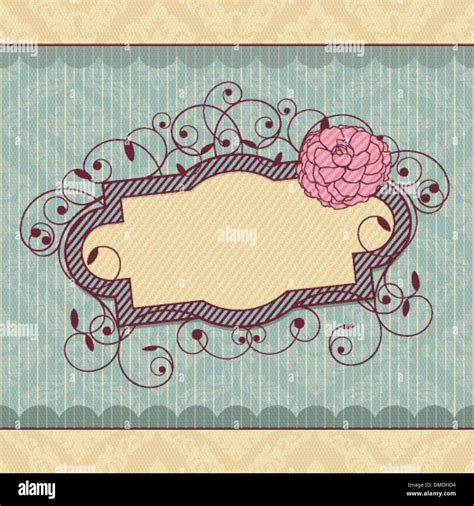 Vector Vintage Frame Stock Vector Image Art Alamy