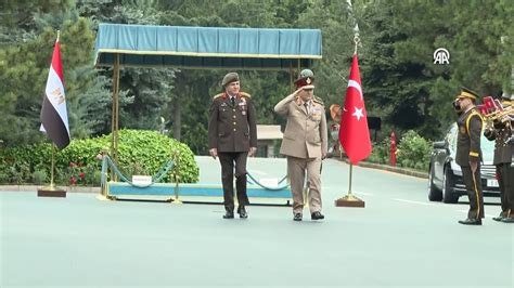 Chief of General Staff Gürak meets with his Egyptian counterpart YouTube