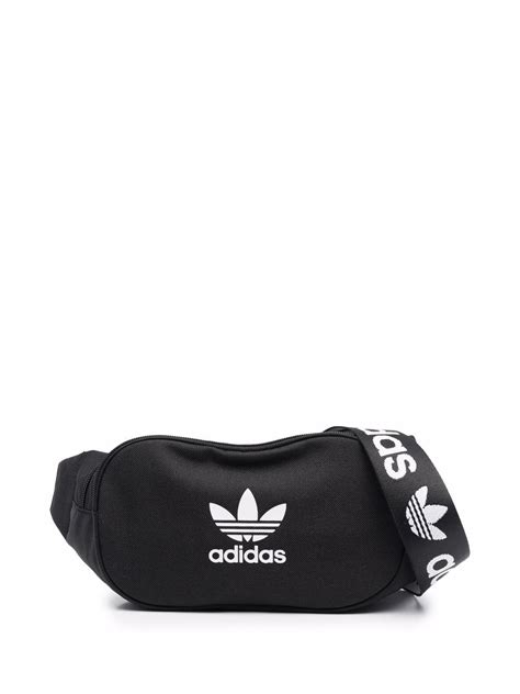 Adidas Originals Adicolour Branded Webbing Belt Bag In Schwarz ModeSens