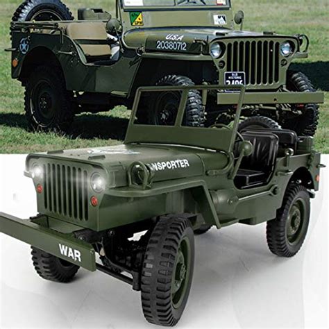 Batop RC Militär Truck 1 10 Ferngesteuert Jeep