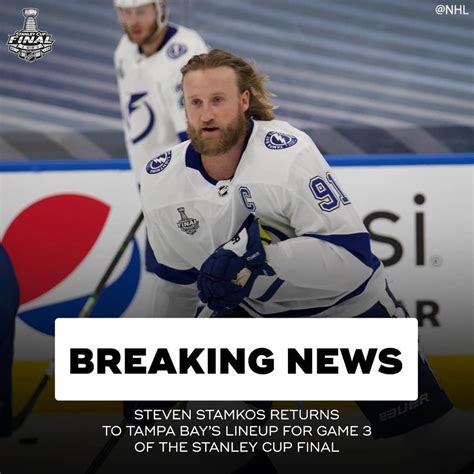 Nhlさんのインスタグラム写真 Nhlinstagram 「this Just In Steven Stamkos Is Back