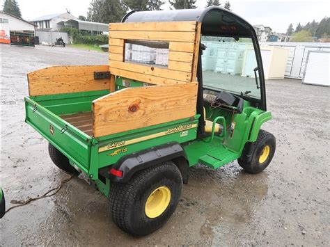 John Deere 4x2 Gator W Manual Dump Box Kenmore Heavy Equipment Contractors Equipment