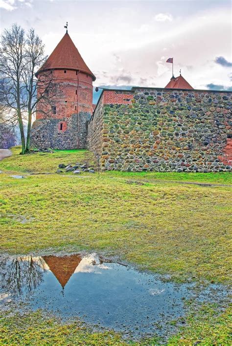 Trakai Castle Museum at Day Time Stock Photo - Image of lithuanian ...