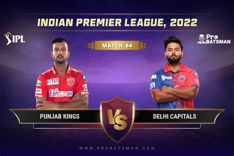 Ipl 2022 Match 64 Pbks Vs Dc Dream11 Prediction With Preview