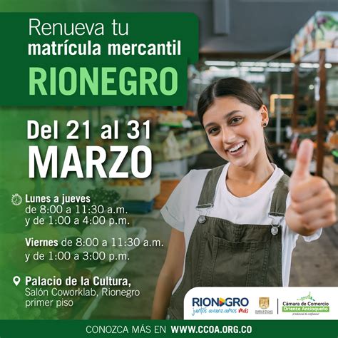 ¿Ya estás al día con la renovación de la matrícula mercantil? Del 21 al