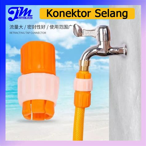 Jual Konektor Selang Penyambung Keran Quick Relase Connector Sambungan