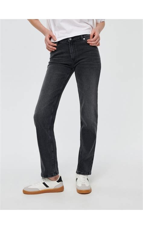 Джинси straight Колір сірий - HOUSE - 4042X-90J