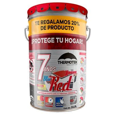 IMPERMEABILIZANTE ACRÍLICO FIBRATADO DE 22 8 L The Home Depot México