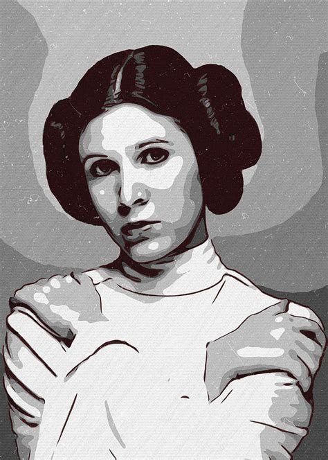 Princess Leia Artwork Painting by Taoteching C4Dart