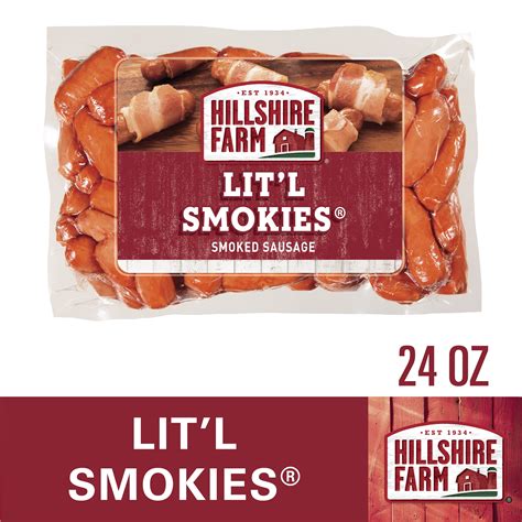 Hillshire Farm Lit L Smokies Smoked Sausage 28 Oz Walmart