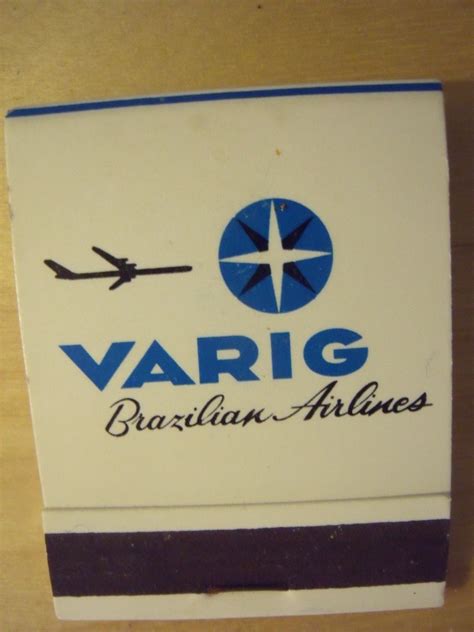 The Phillumenist -Collects Matchbox or Matchbooks.: VARIG - Brazilian ...