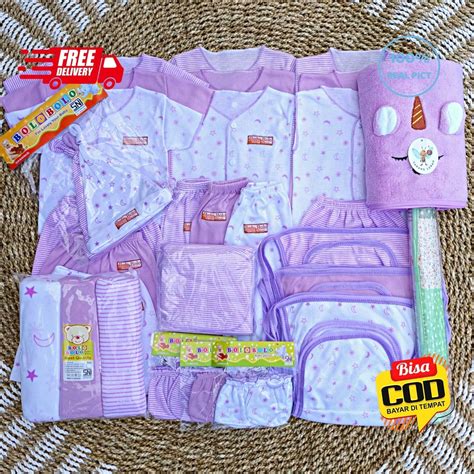 Jual PROMO 03 03 50 PCS Paket Lahiran Super Hemat Komplit Baju Bayi