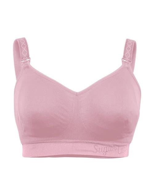 Sugar Candy Fuller Bust Seamless F Hh Cup Nursing Bra Pink Curvy