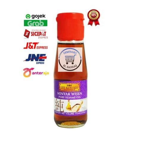 Jual Lee Kum Kee Pure Sesame Oil Minyak Wijen 115ml Btl Kota