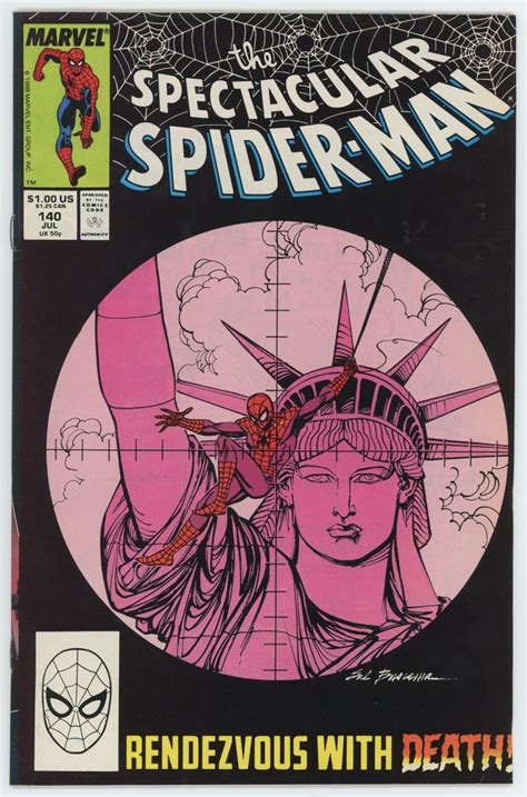 The Spectacular Spider Man 140 VFNM 9 0 Copper Age Marvel 1988 Comic