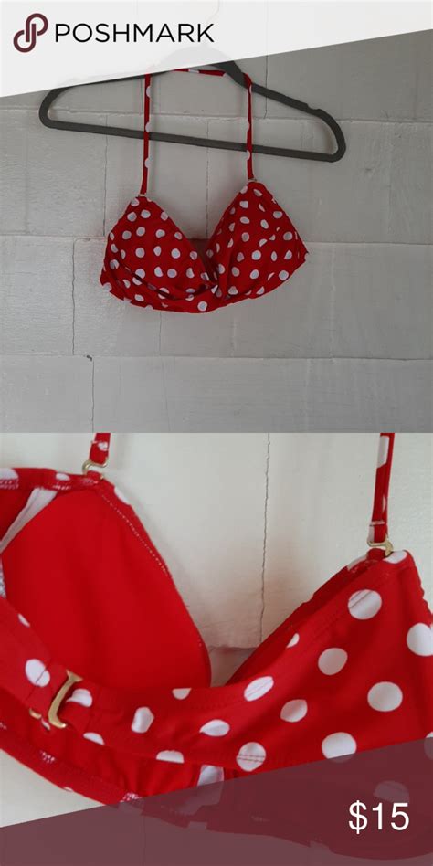 Red Polka Dot Bikini Top Polka Dot Bikini Top Polka Dot Bikini