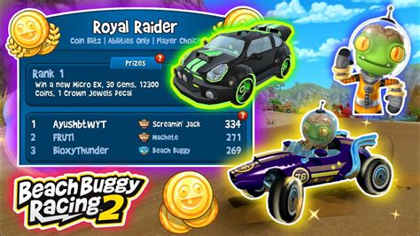 Royal Raider Indy B Zorp 1st Place Beach Buggy Racing 2