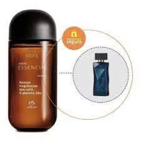 Refil Essencial Oud Feminino Natura Deo Parfum 100ml Shopee Brasil