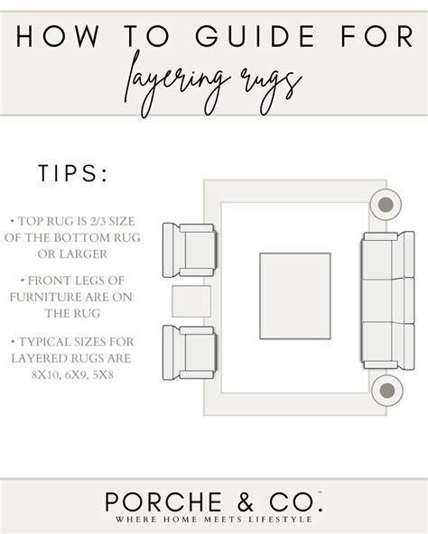 How To Layer Rugs In Your Home — Porche And Co