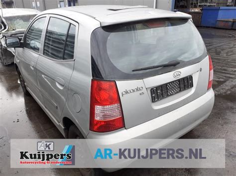 Kia Picanto 1 1 12V Épave 2004 Gris Autorecycling Kuijpers