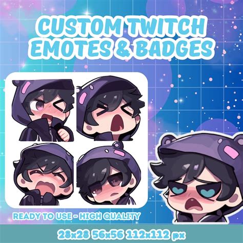 Custom Twitch Emotes Or Kick Emotes Twitch Emoji For Streamer Twitch