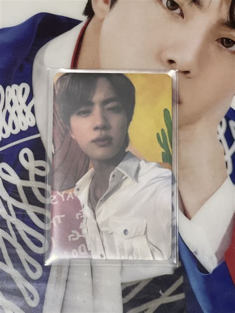 Bts Jin Butter Soundwave Lucky Draw Photocard Hobbies Toys