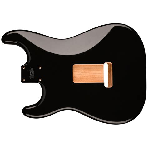 Fender Classic Series 60s Stratocaster Sss Alder Guitar Body Vintage Bridge Mount Black