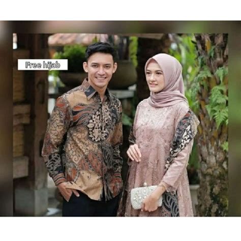 Jual Set Kebaya Mega Nude Kebaya Kondangan Kebaya Tunangan Shopee