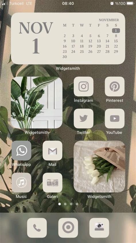 Ios 14 home screen brown aesthetic – Artofit