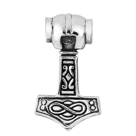 Thors Hammer Mjölnir 925 Sterling Silver Pendant eBay