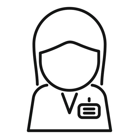 Girl Brand Ambassador Icon Outline Vector Social Media 20247368 Vector Art At Vecteezy