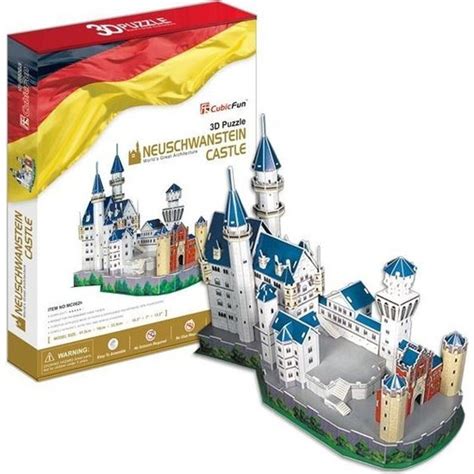 Adali Cubic Fun D Puzzle Neuschwanstein Kalesi Fiyat