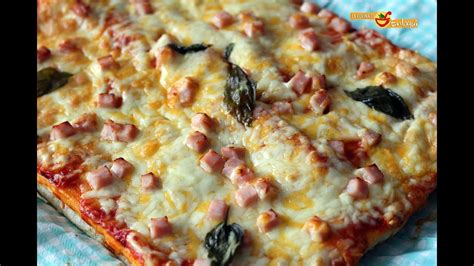 Pizza Con Base De Pan De Molde La Cocina De Enloqui Youtube