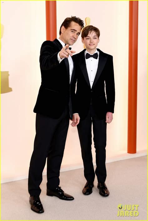 Colin Farrell Brings Son Henry As His Plus One To Oscars 2023 Photo