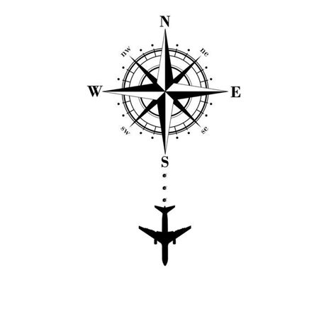 Compass Tattoo Drawing Compass Tattoos Arm Compas Tattoo Simple