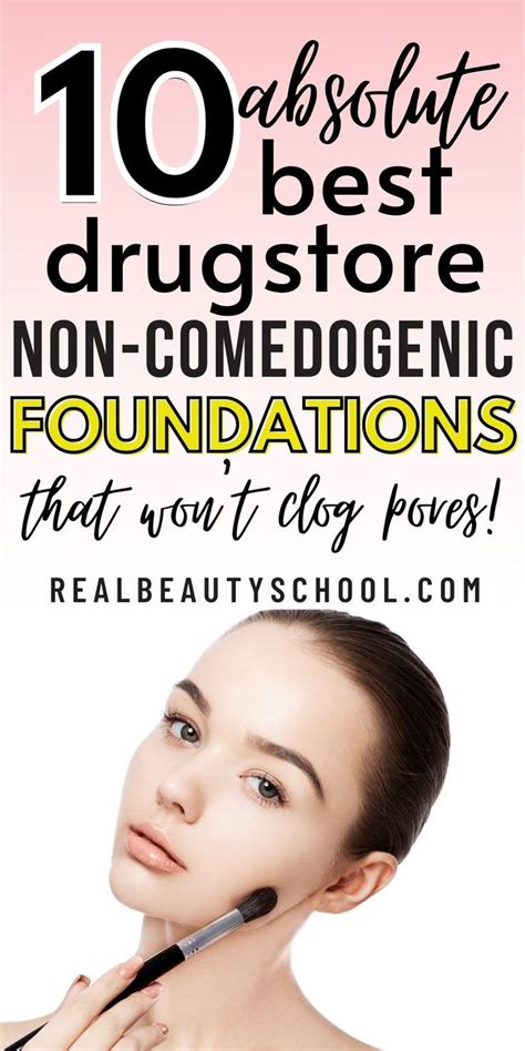 Top 10 non comedogenic drugstore foundations for acne prone skin – Artofit