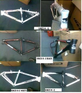 Mountain Bikers Ahmad Fuji: VENZO MTB FRAME [NEW]