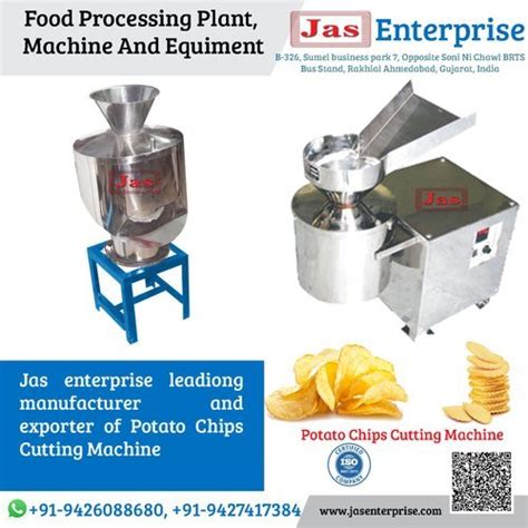 Potato Chips Cutting Machine At 36000 00 Inr In Ahmedabad Jas Enterprise