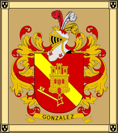 González apellido Wikipedia la enciclopedia libre Coat of arms