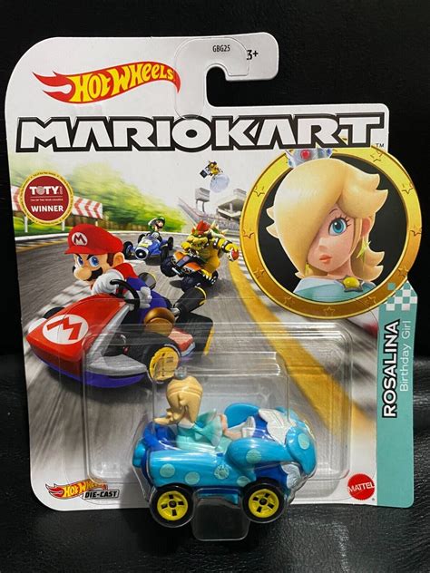 Mario Kart Rosalina Birthday Girl Nintendo Hot Wheels