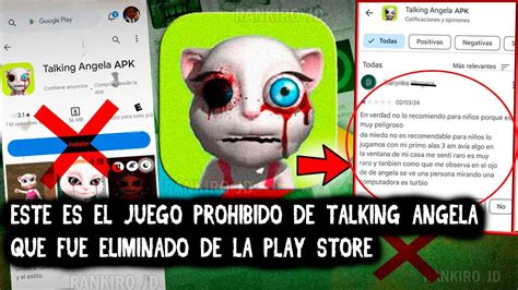 Este Es El Juego Prohibido De Talking Angela Que Fue Eliminado De La