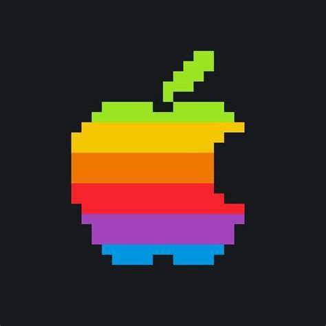 Rainbow Apple Logo - LogoDix