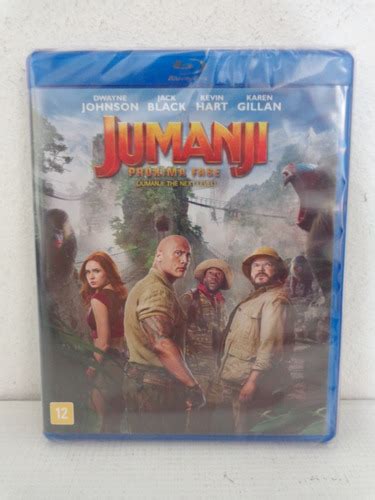 Jumanji Pr Xima Fase Blu Ray Lacrado Mando Cr M Os Em Sp Parcelamento