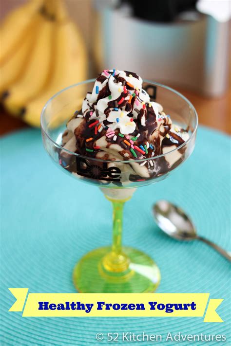 Healthy Frozen Yogurt | 52 Kitchen Adventures