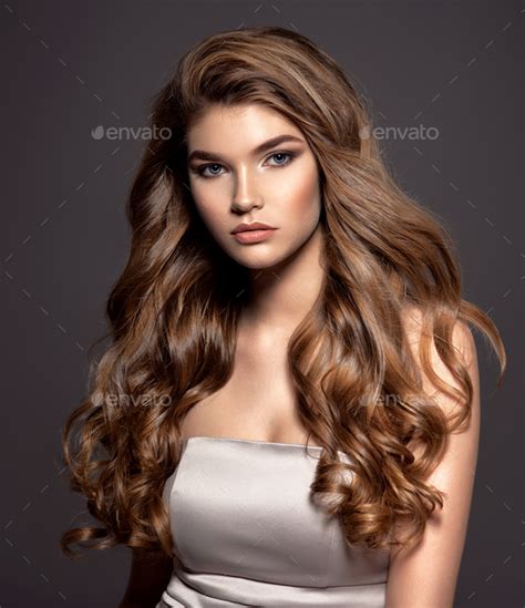 Beautiful Long Curly Hair