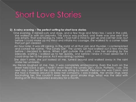 Short Love Stories