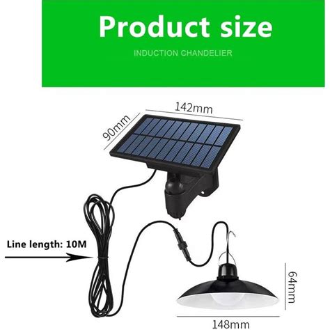 Buy Solar Lights Outdoor Separate Solar Panel Remote Controller Ip65 Waterproof Garden Wall