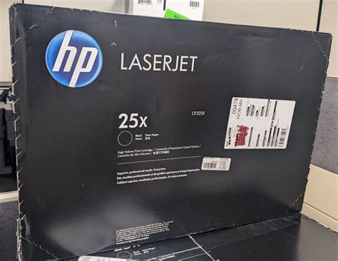 Hp Laserjet X Cf X Black Toner Cartridge Genuine Sealed M Flow